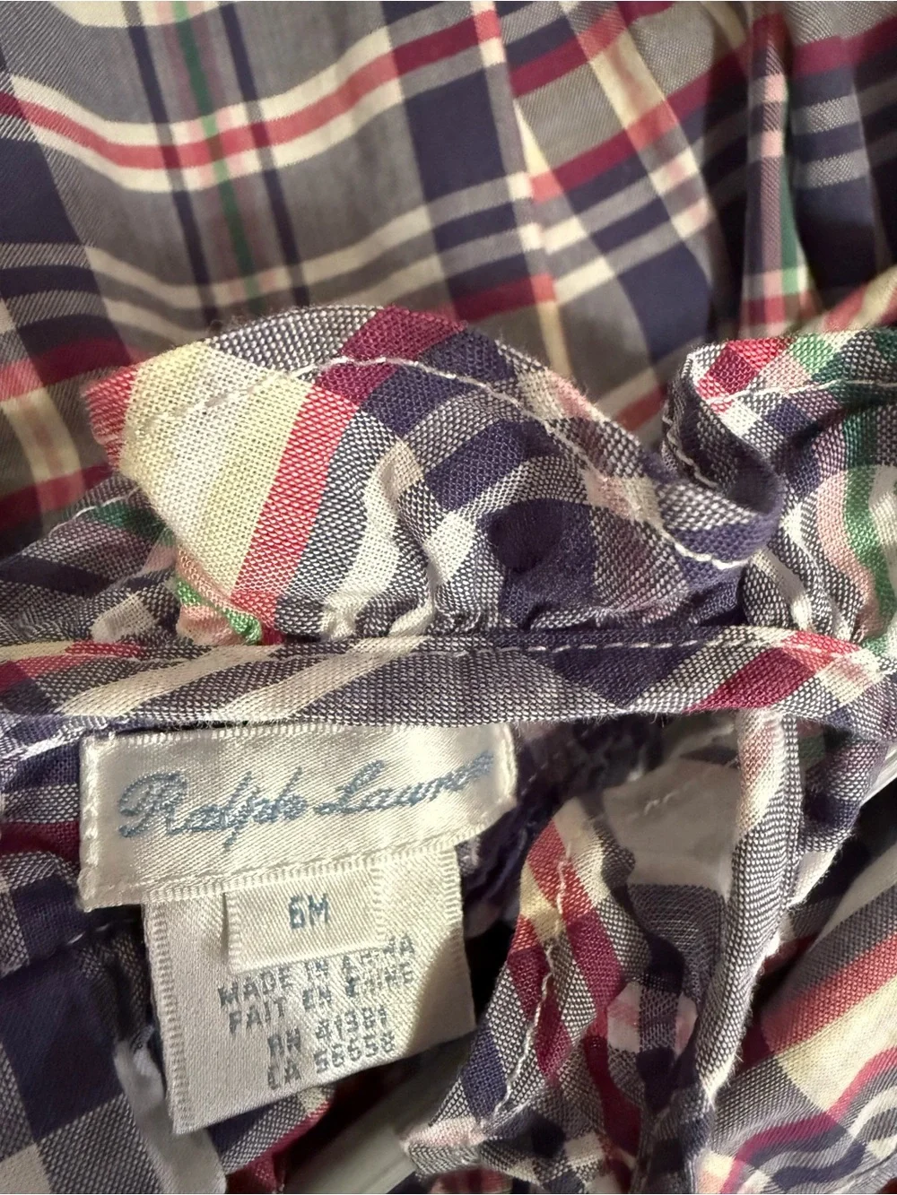 New Ralph Lauren Dress & Diaper Cover